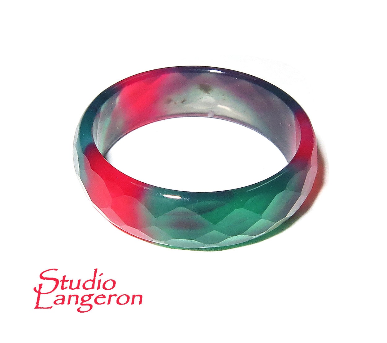 Natural agate band Ring, size 6, 6.5, 7, 8, 8.5, Agate stone band ring, Band Rings, Natural Gemstone ring, Unisex rings, Solid gemstone