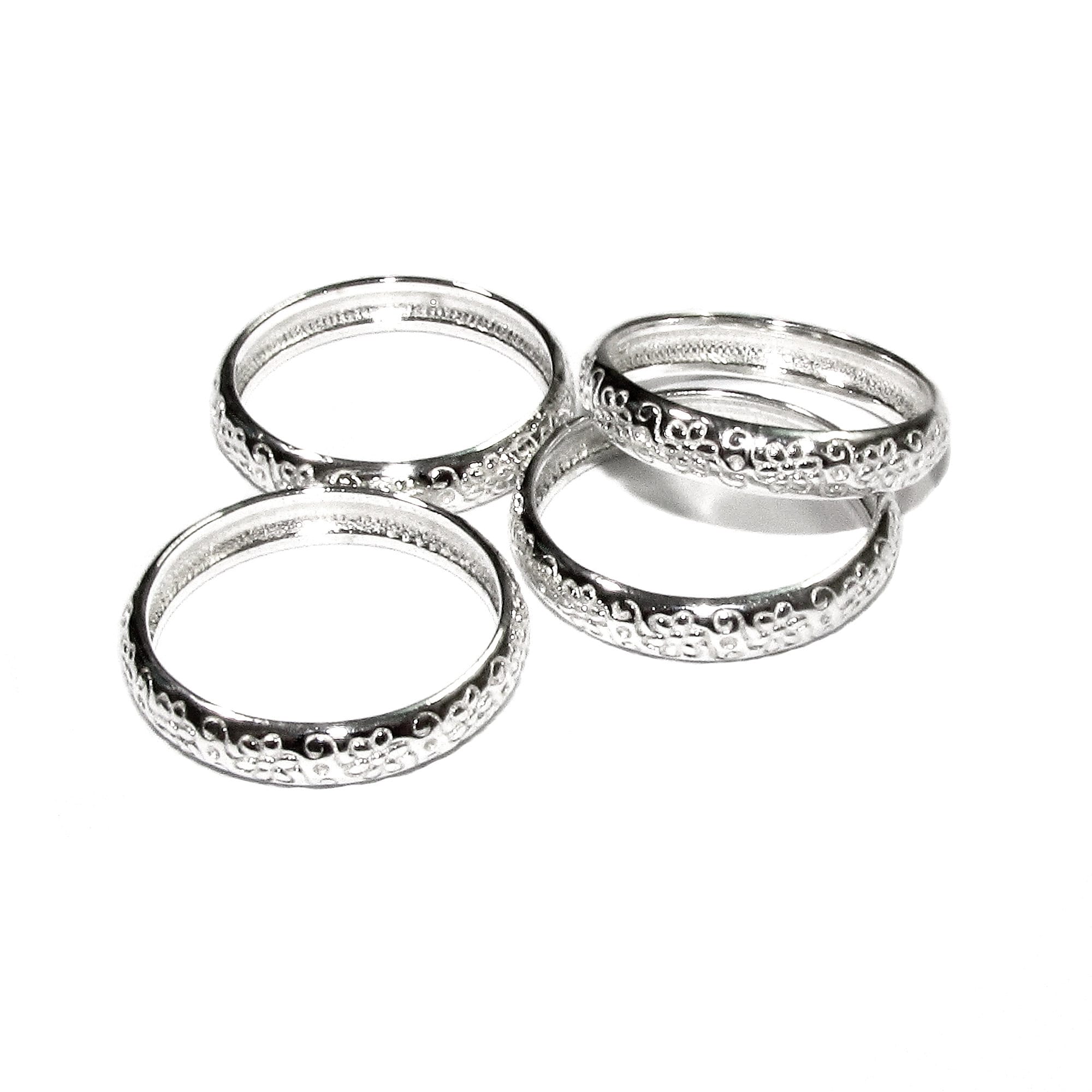 925 sterling silver blank ring size 7, silver ring, base ring, 925 sterling silver, ring silver, ring, Jewelry making - 1 piece