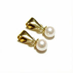14K Solid gold smooth bail size 5.6x2.8 mm with 3 mm bead cup, Solid gold Bail, Jewelry making, Bail findings, Pendant bail - 1 piece