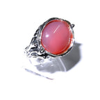 Statement Natural opal ring 925 sterling silver size 5, Handmade ring, single copy, sterling silver, Orange opal, silver ring, gemstone