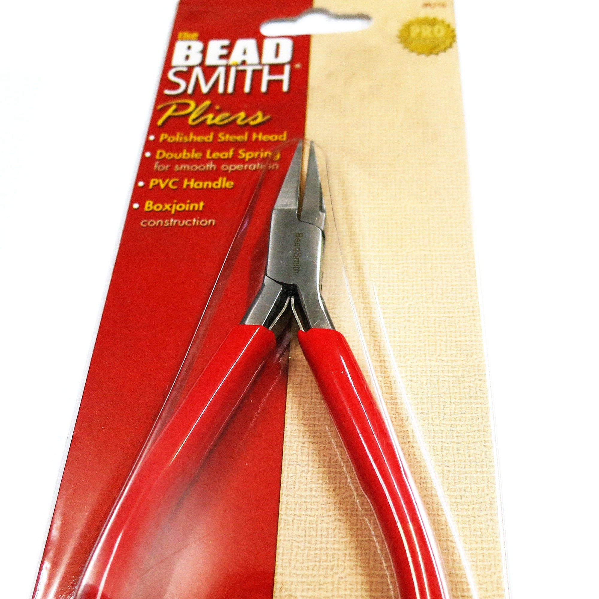 Flat-Nose Pliers Professionally Prepared for Jewelry Making PL716, Bead Smith, Length 120 mm (4.8 inch), Jewelry making  - 1 piece