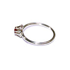 Garnet ring 925 sterling silver size 6, handmade ring, single copy, sterling silver, Garnet, 925 silver ring, gemstone, Gift ring