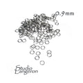 10 pcs 925 Sterling Silver Open Jump Rings 0.9 mm (19GA) Inside Diameter 2.0, 2.5, 3.5, 4.0, 5.0 mm, Open jump rings, Jewelry making