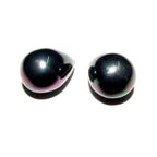Natural Sea shell pearl Teardrop half drilled Beads size 12x8 mm, Natural shell pearl Matching, Half Drilled Beads, Jewelry making - 1 piece