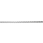 2.8 mm Sterling Silver French Rope Chain, shiny chain, 925 silver chain, Jewelry making, sterling silver chain, 925 silver - 1 Feet (30 cm)