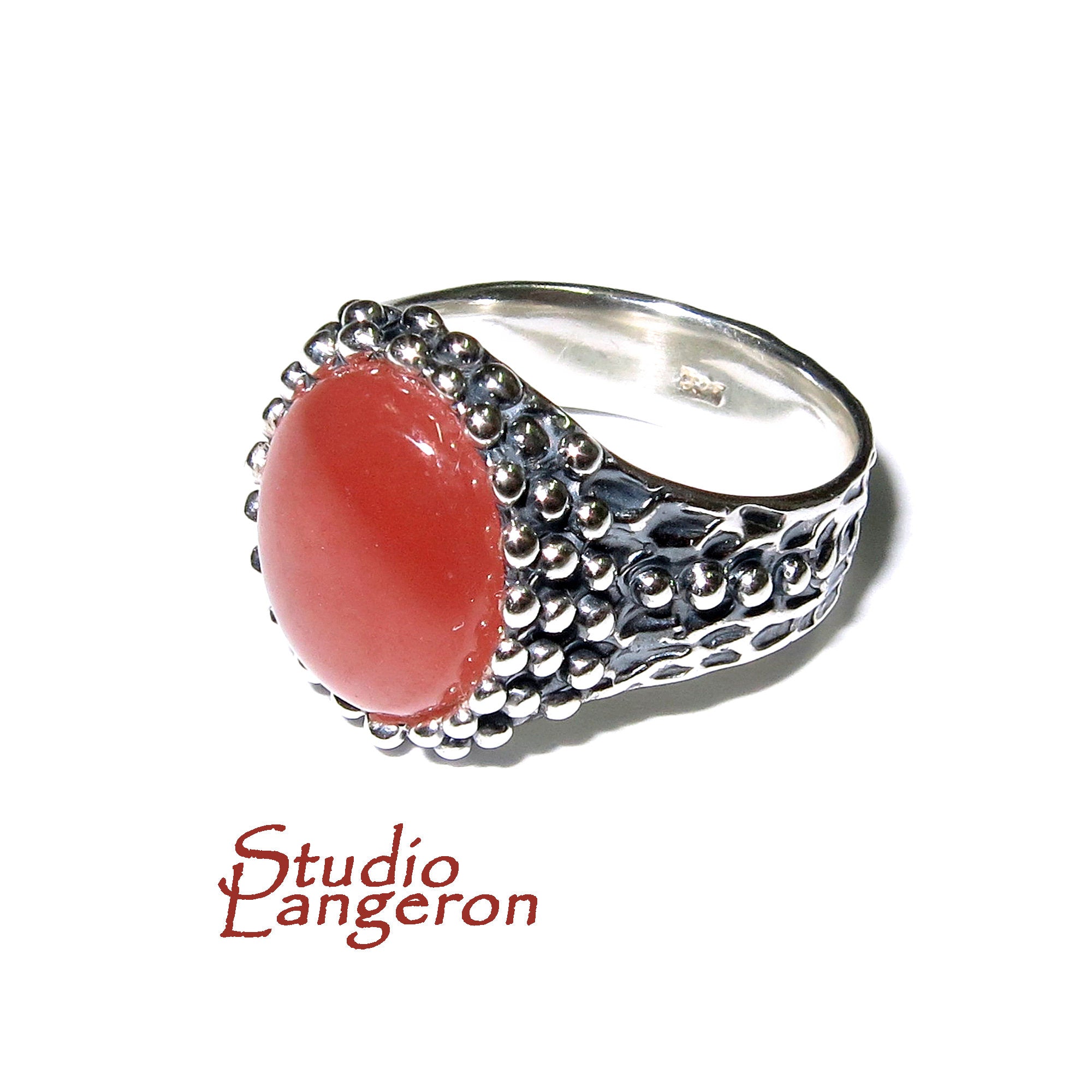 Statement Natural opal ring 925 sterling silver size 6, Handmade ring, single copy, sterling silver, Natural opal, silver ring, gemstone