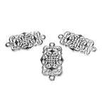 925 Sterling silver link connector size 25x14 mm, Silver link component, Jewelry making, Silver 925, Connector, Jewelry connector - 1 piece