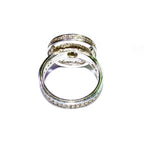 Statement White topaz ring 925 sterling silver size 7, Handmade ring, single copy, Sterling silver, Natural White topaz, White gemstone