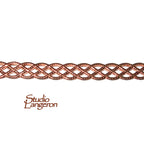 Natural Copper Bezel wire, Gallery wire, Gallery ribbon, Gallery pattern, Jewelry making, Wire, Copper wire, Findings  - 4 inch (10 cm)