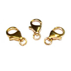 3 pcs/Pkg 14K Gold Filled Lobster Clasp size 13 mm, Trigger clasps, Clasps, Clasps gold filled, Jewelry making, 14/20 Gold filled