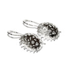 10x14 mm size 925 sterling silver blank earrings with bezel cup, Jewelry making, Setting, bezel cup, Base earrings - 1 pair (2 pieces)