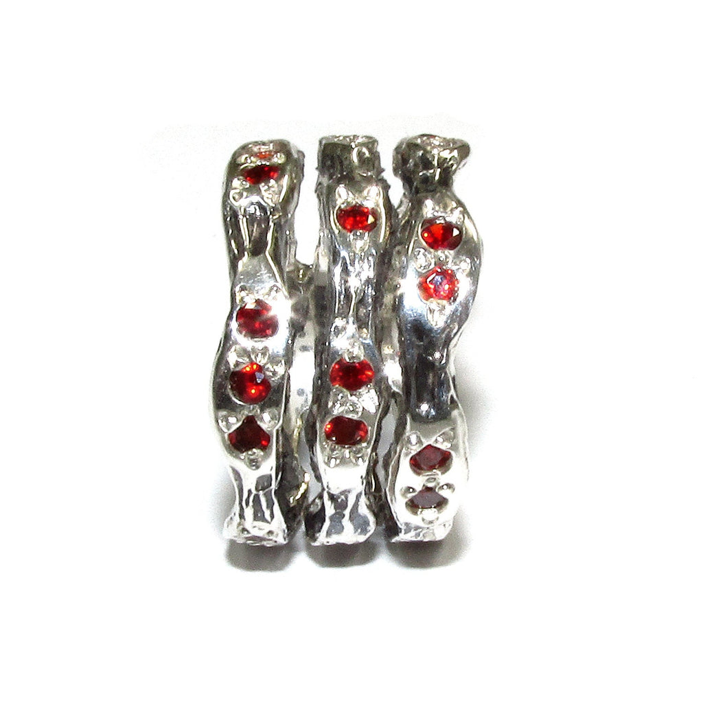Statement Garnet ring 925 sterling silver size 7, Handmade ring, single copy, sterling silver, Garnet ring,  silver ring, red gemstone
