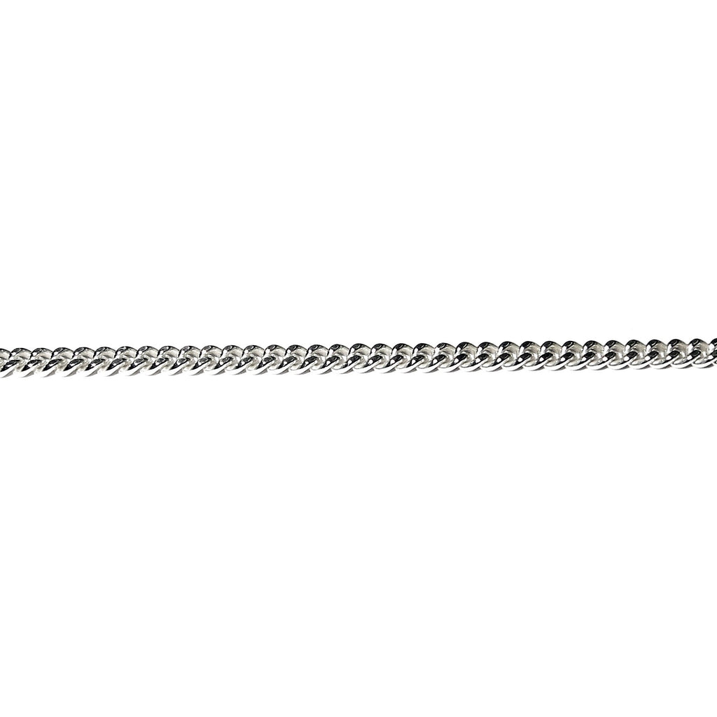 2.0 mm 925 Sterling Silver panzer chain, panzer chain, 925 silver shiny chain, silver chain, Jewelry making - 1 Ft (30 cm)