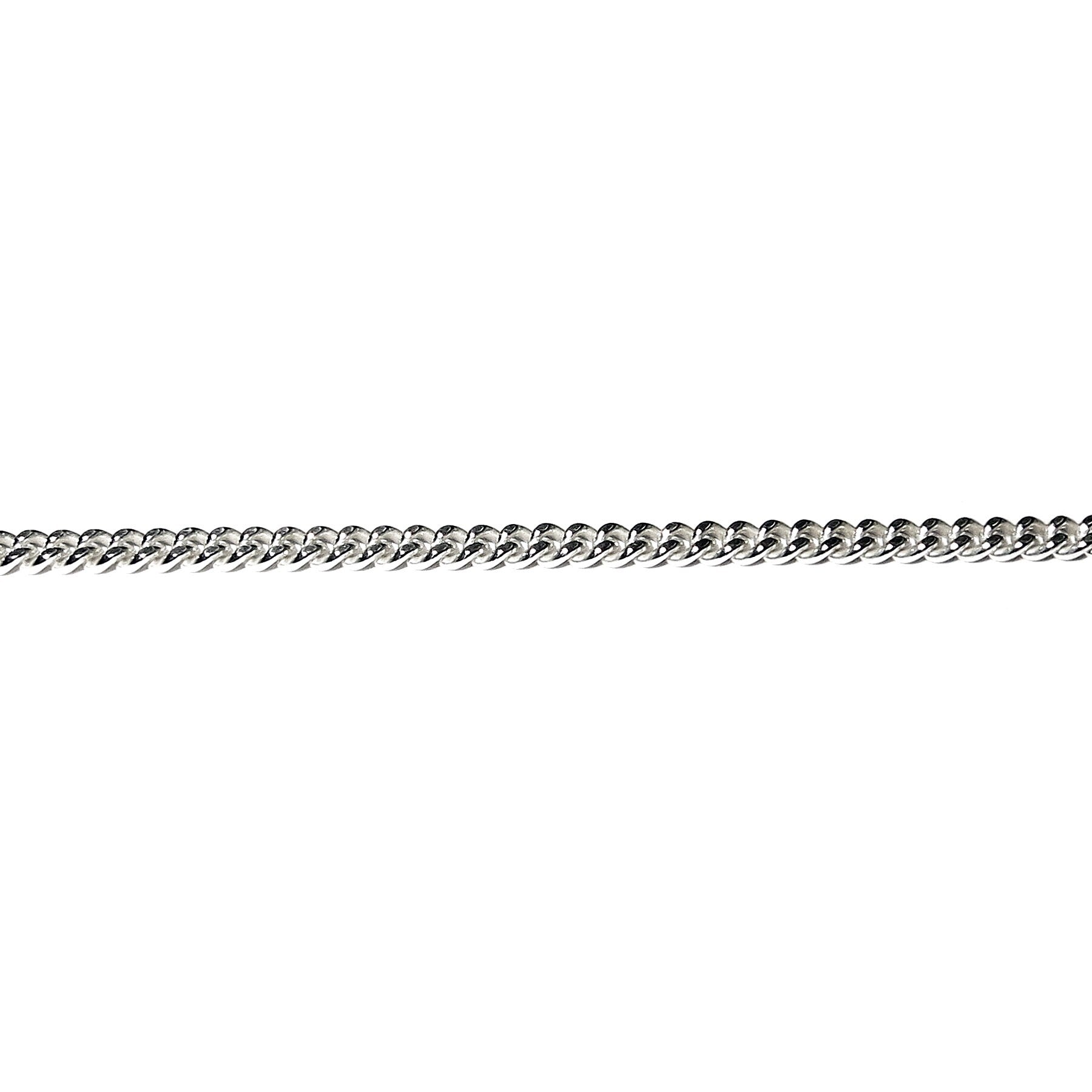 2.0 mm 925 Sterling Silver panzer chain, panzer chain, 925 silver shiny chain, silver chain, Jewelry making - 1 Ft (30 cm)