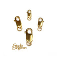 14K Yellow Gold Filled Oval Lobster Clasp size 8, 10, 12, 14 mm, Gold Filled Clasp, Lobster clasp, Jewelry making, 14K Gold Filled - 1 piece