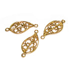 14K Gold filled connector size 16x9 mm, gold filled link component, Link connector, Jewelry making, Connector, Jewelry findings - 1 piece