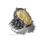 Natural Jade ring 925 sterling silver size 8 1/2, handmade ring, single copy, Natural Jade, silver ring, Jade gemstone, Statement ring