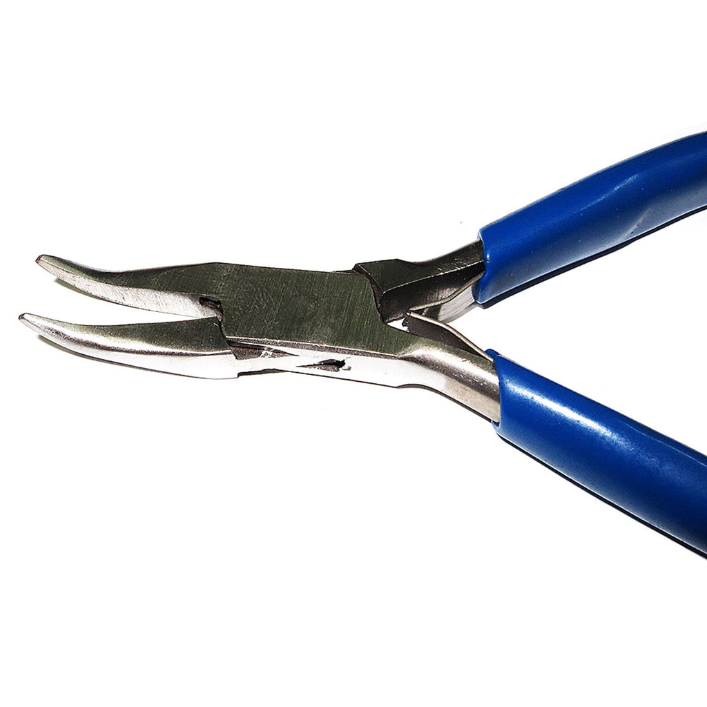 Bent chain nose pliers Professionally Prepared for Jewelry Making, Manufacturer MOON, Length 130 mm (5.0 inch), Jewelry making  - 1 piece