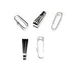 925 Sterling silver medium Snap-On Pendant Bail size 8.5x2.5 mm, sterling silver snap-on Bail, Jewelry making, Bail findings - 1 piece