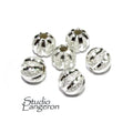 925 sterling silver diamond cut shiny beads size 6 mm, diamond cut beads, Jewelry making, silver round beads, silver findings - 1 piece