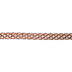 Natural Copper Bezel wire, Gallery wire, Gallery ribbon, Gallery pattern, Jewelry making, Wire, Copper wire, Findings  - 4 inch (10 cm)