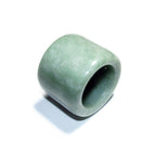 Natural Green Jade band Ring size 12 1/2, Green Jade stone ring, Band Ring, Natural Gemstone ring, Unisex rings, Solid gemstone