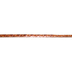 Natural Copper Bezel wire, Gallery wire, Gallery ribbon, Gallery pattern, Jewelry making, Natural Copper, Copper setting - 4 inch (10 cm)