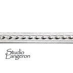 935 Argentium Silver Bezel wire, Gallery wire, Gallery ribbon, Gallery pattern, Argentium silver, Wire, Jewelry making - 4 inch (10 cm)