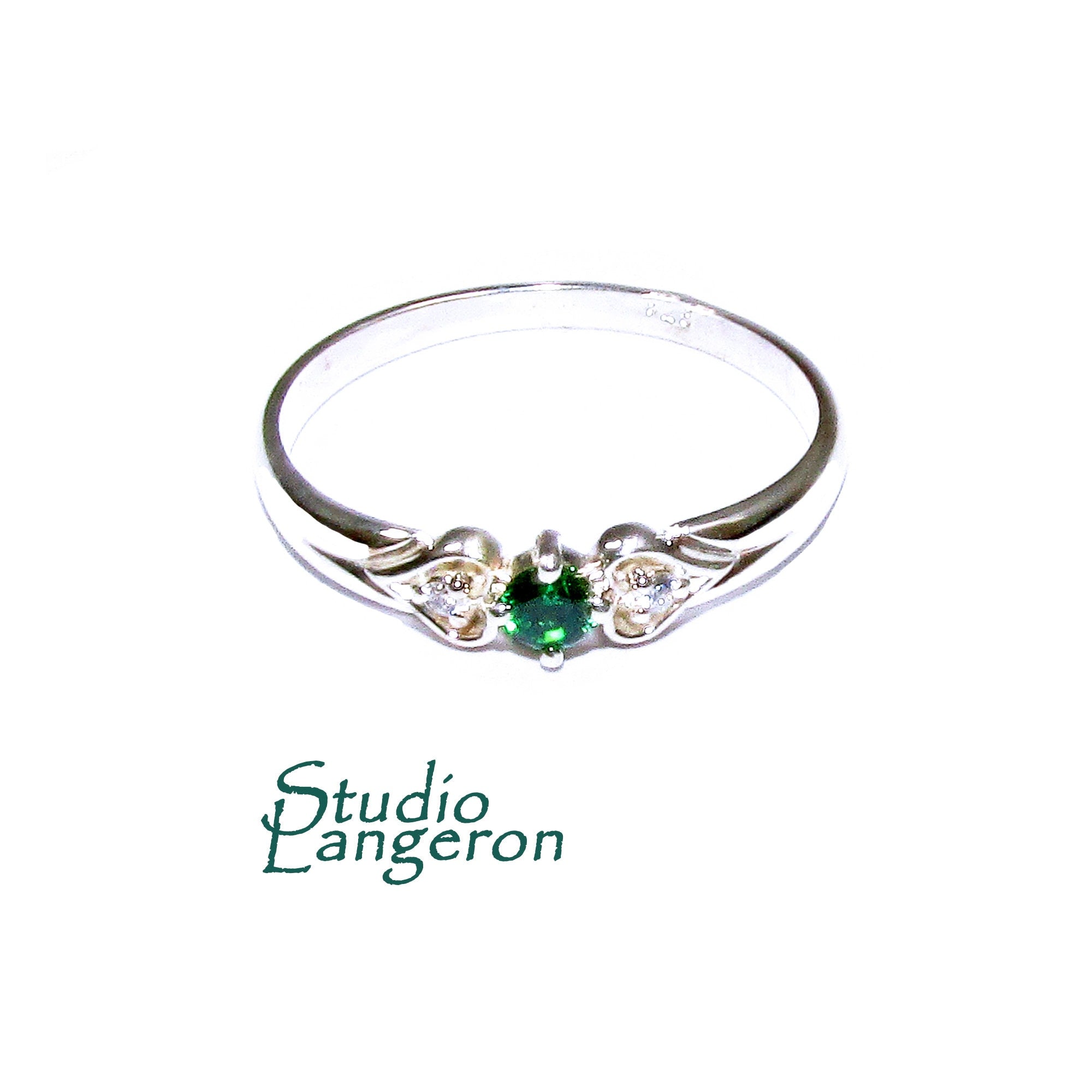 Chrysoprase ring 925 sterling silver size 7, Handmade ring, single copy, sterling silver, Chrysoprase ring, silver ring, gemstone