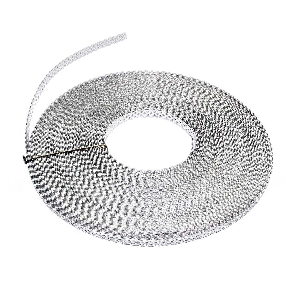 935 Argentium Silver Bezel wire, Gallery wire, Gallery ribbon, Gallery pattern, Jewelry making, Setting, Silver wire - 4 inch (10 cm)