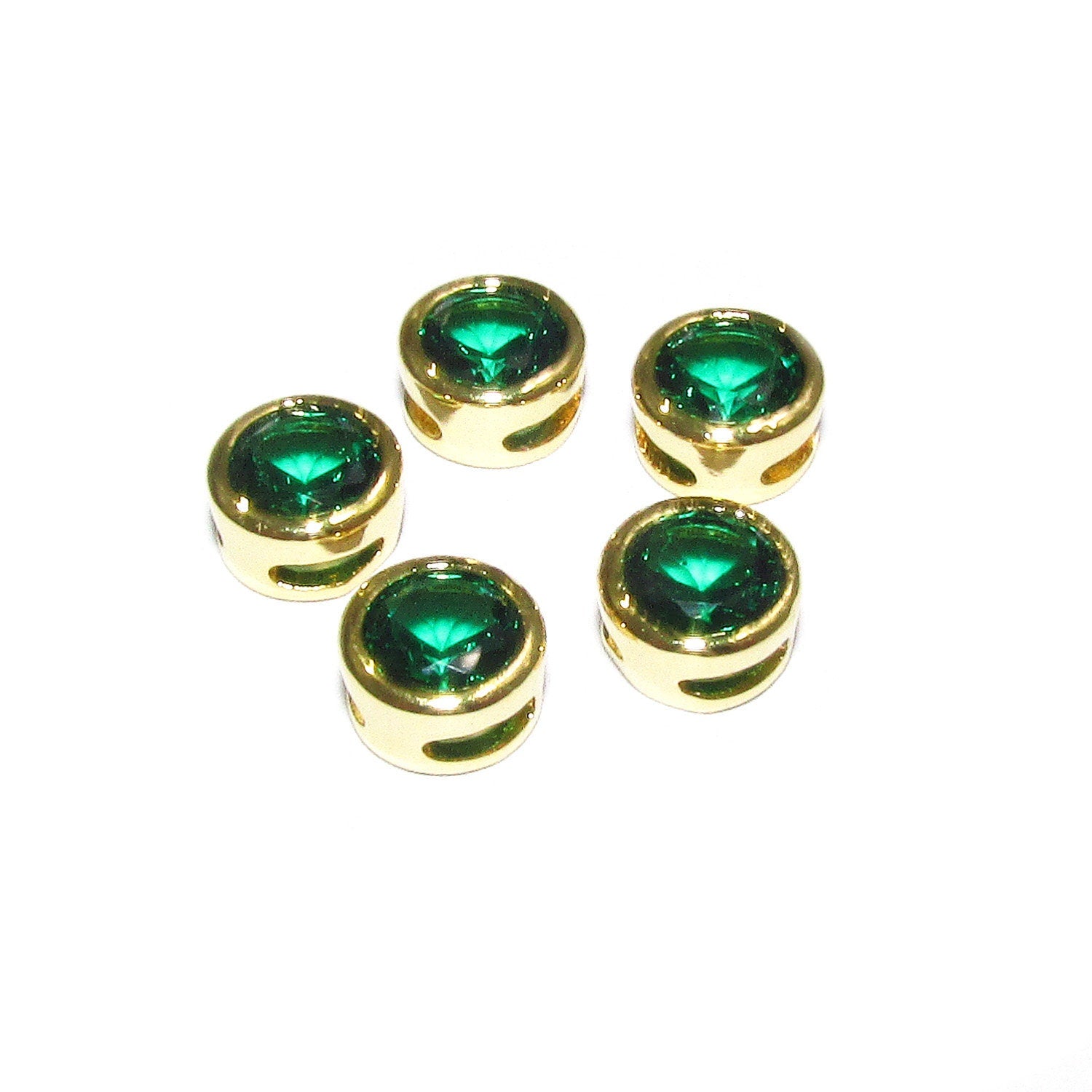 14K yellow gold filled decorative round beads with chalcedony size 6.2x3.8 mm, Jewelry making, Gold filled beads, chalcedony - 1 piece