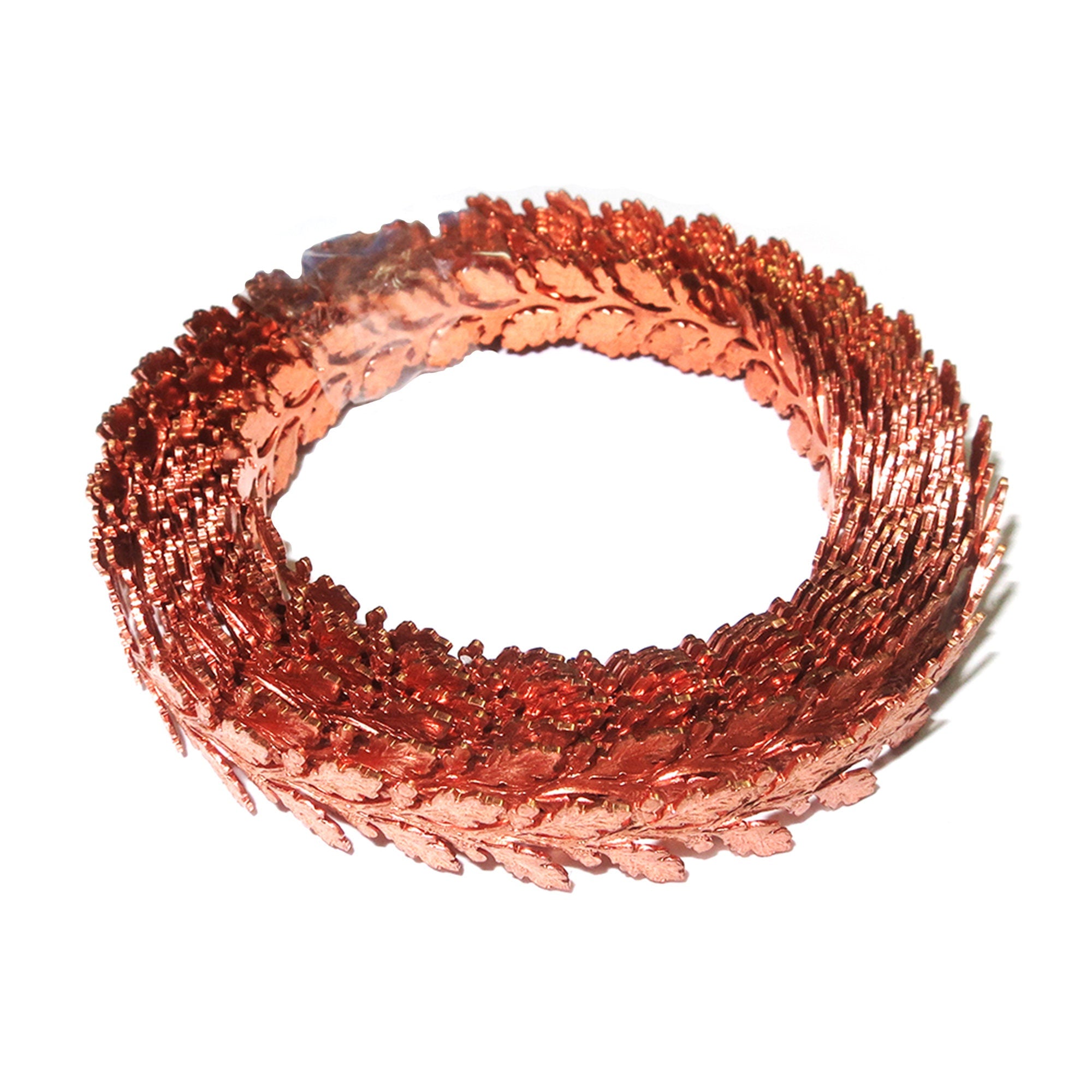 Natural Copper Bezel wire, Gallery wire, Gallery ribbon, Gallery pattern, Natural Copper, Jewelry making, Setting, Findings - 4 inch (10 cm)
