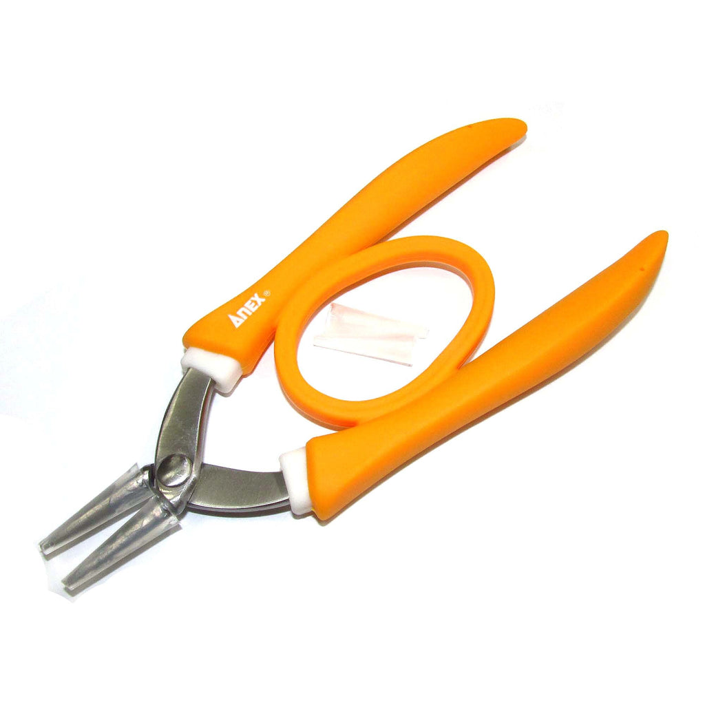 Anex 253 Chain Nose Pliers Nylon Jaw, Large Plier Anex 253, Jewelry making, Jewelry tools, Jewelry pliers  - 1 piece