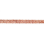 Natural Copper Bezel wire, Gallery wire, Gallery ribbon, Gallery pattern, Jewelry making, Setting, Copper wire, Findings  - 4 inch (10 cm)