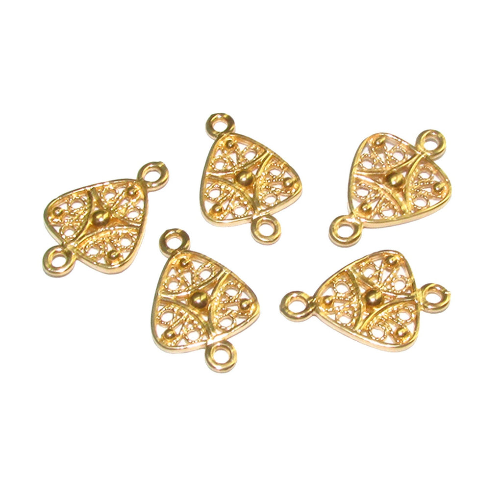 14K Gold filled link connector size 10x12 mm, gold filled, link component, Jewelry connector, Link, Connector, Jewelry making - 1 piece
