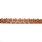 Natural Copper Bezel wire, Gallery wire, Gallery ribbon, Gallery pattern, Natural Copper, Wire, Jewelry making, Setting  - 4 inch (10 cm)