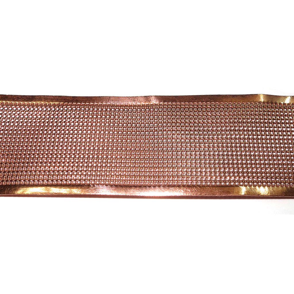 Natural Copper Bezel wire, Gallery wire, Gallery ribbon, Gallery pattern, Jewelry making, Setting, Copper, Copper wire  - 4 inch (10 cm)