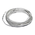 935 Argentium Silver Bezel wire, Gallery wire, Gallery ribbon, Gallery pattern, Argentium silver, Wire, Jewelry making - 4 inch (10 cm)