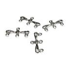 925 Sterling silver connector 2.0x1.0 cm, silver connector 6689, Link connector, Connector findings, Connector, Jewelry making - 1 piece