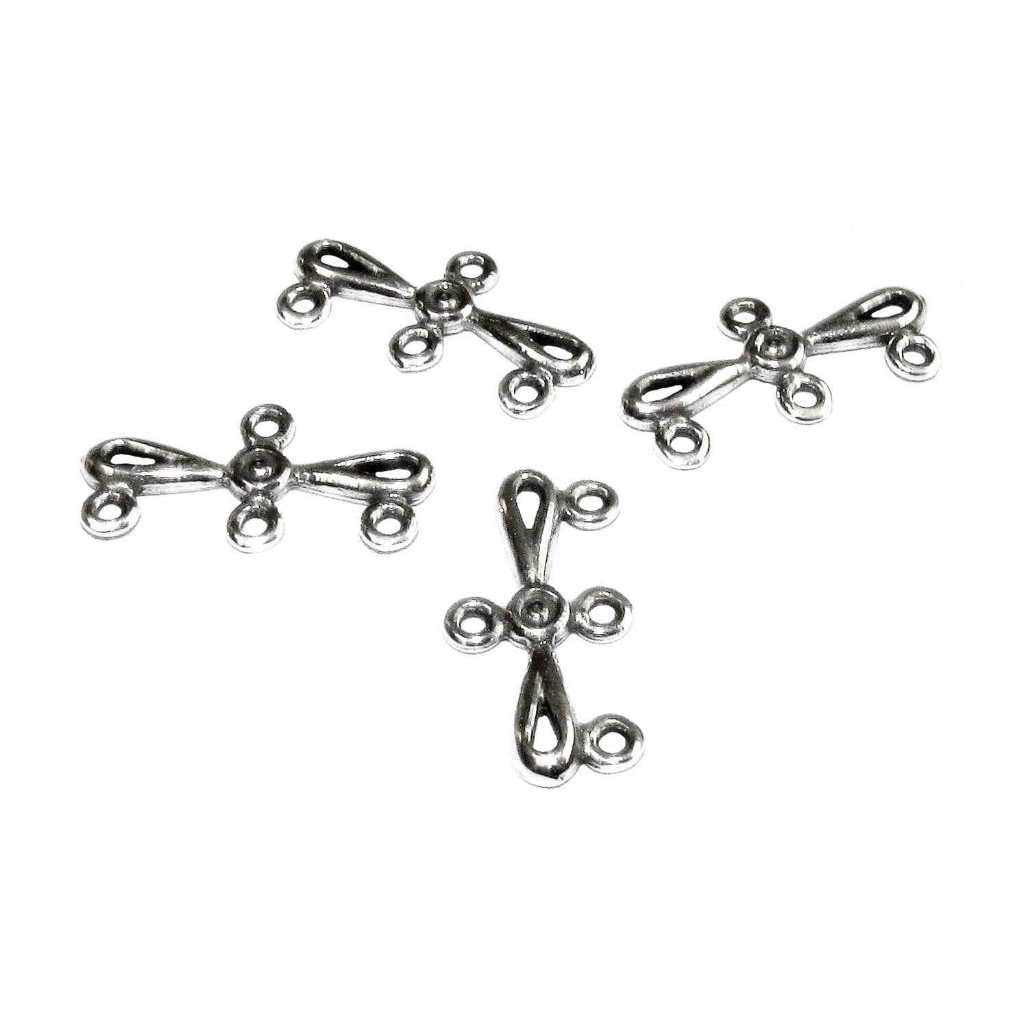 925 Sterling silver connector 2.0x1.0 cm, silver connector 6689, Link connector, Connector findings, Connector, Jewelry making - 1 piece