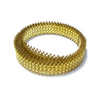 Natural Brass Gallery wire, Brass wire, Gallery pattern, Gallery ribbon, Wire, Jewelry making, Brass findings, Setting - 4 inch (10 cm)