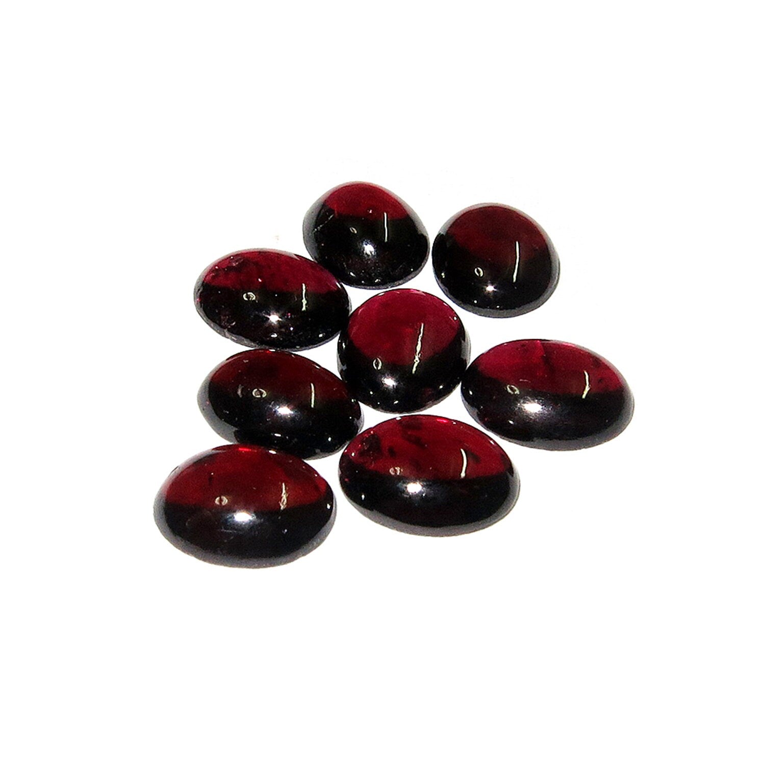 8x10 mm Garnet Oval Cabochon Natural Gemstone Calibrated Size, Garnet Gemstone, Natural gemstone, Garnet cabochon, Jewelry making - 1 piece