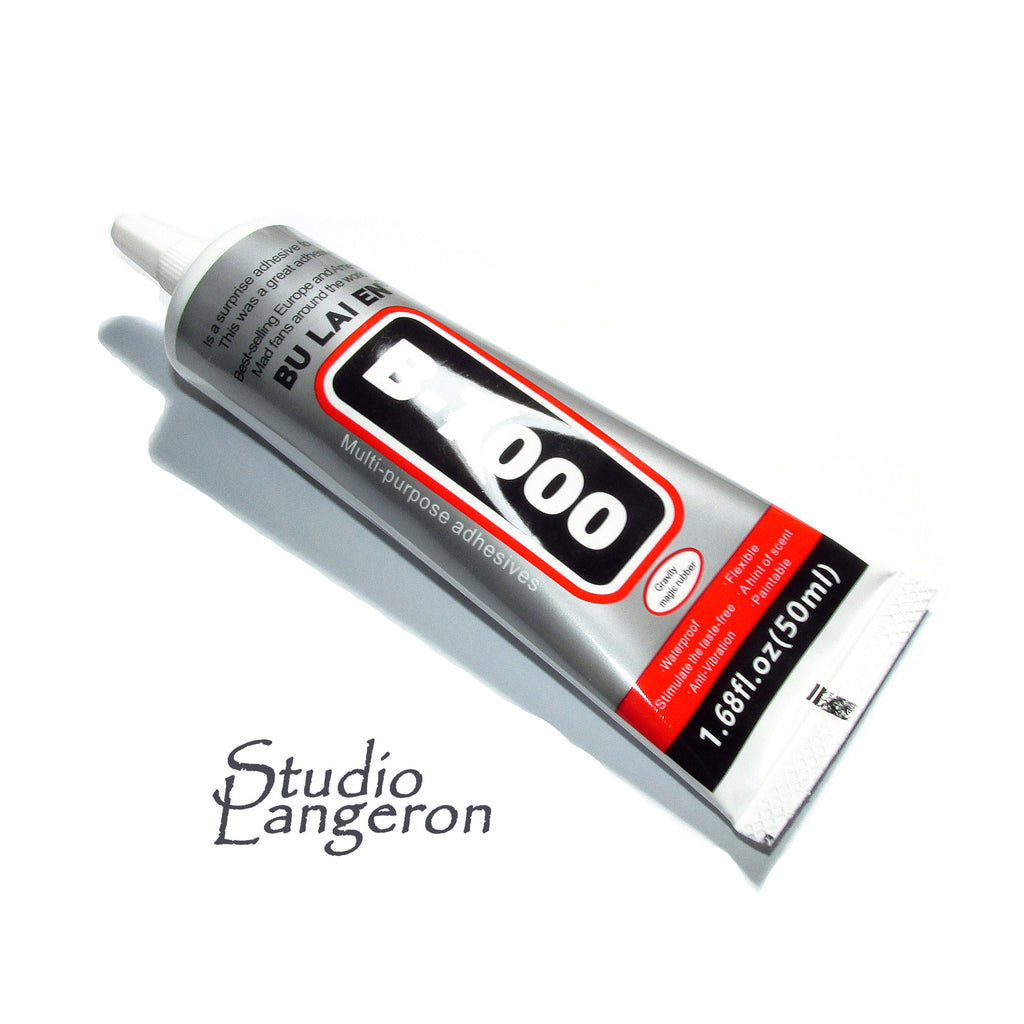 B7000 Permanent Craft Adhesive 50ml (1.68 oz), Jewelry Craft Adhesive Glue, beading Glue, Beading Suppliers, Jewelry making - 1 piece