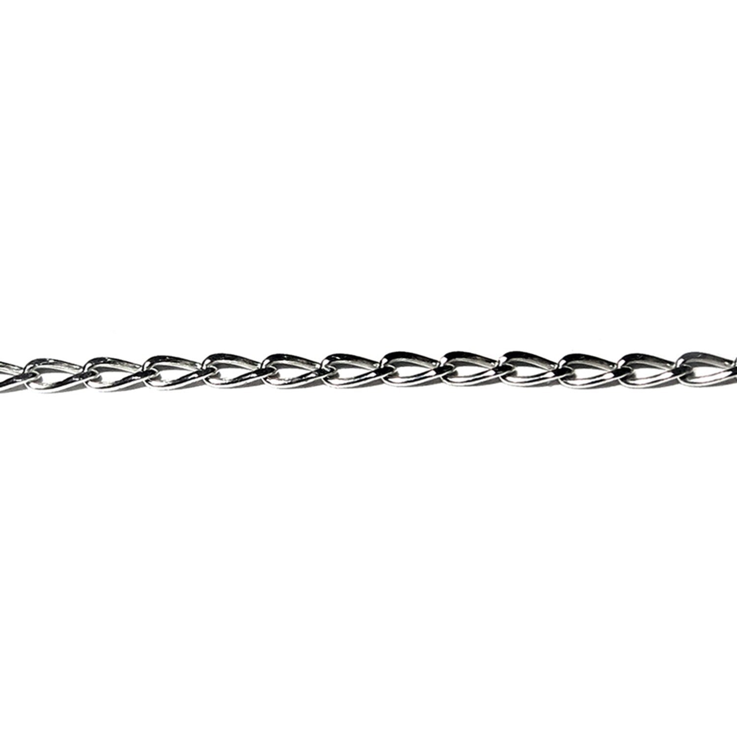 1.3 mm 925 Sterling Silver foxtail chain, foxtail chain, 925 silver shiny chain, Jewelry making, sterling silver chain - 1 Ft (30 cm)