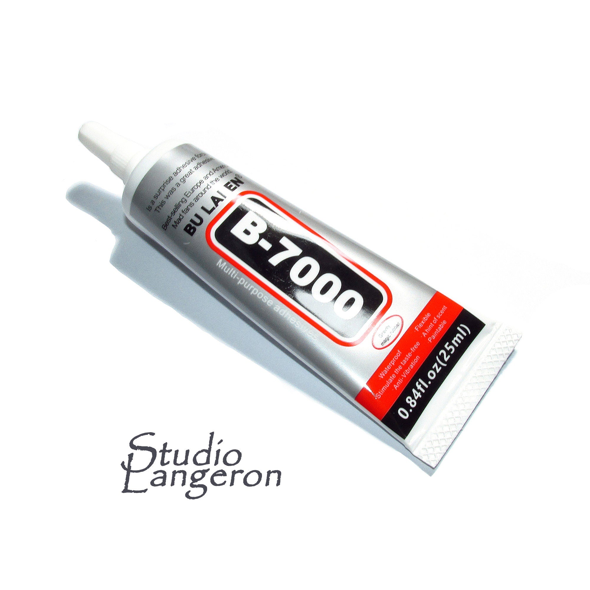 B7000 Permanent Craft Adhesive 25 ml (0.84 oz), Jewelry Craft Adhesive Glue, beading Glue, Beading Suppliers, Jewelry making - 1 piece