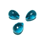 Natural Green Tourmaline Teardrop faceted Beads size 14x10 mm, Tourmaline Gemstone, Jewelry making, Natural Gemstone Teardrop bead - 1 piece