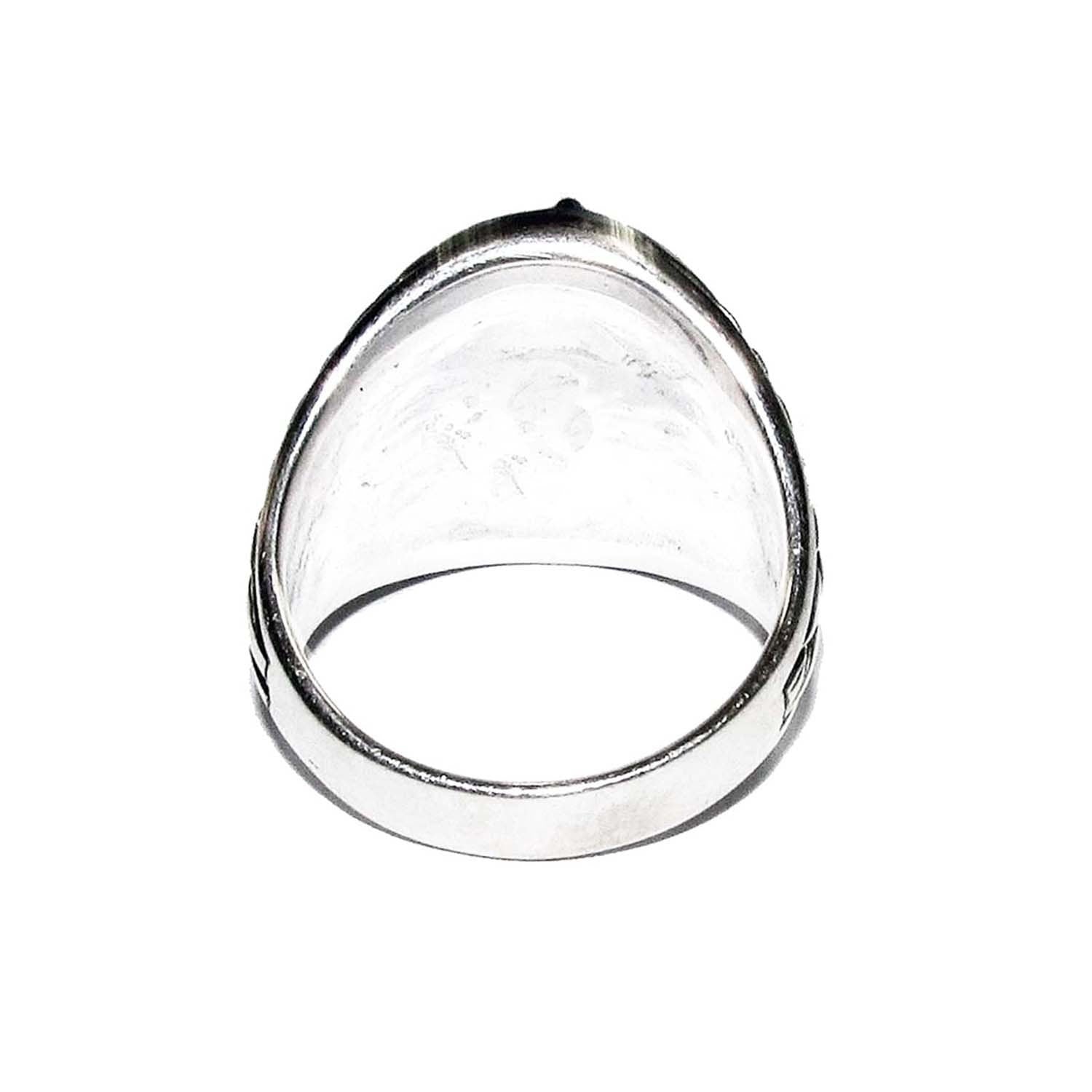 Statement Natural welo opal ring 925 sterling silver size 6 1/2, Handmade ring, single copy, sterling silver, Welo opal, silver ring