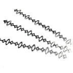 999 Fine silver Casted Bezel wire size 6.5x0.65 cm (2.6 inch), Gallery wire, Setting silver, Gallery pattern, Jewelry making, Wire - 1 piece