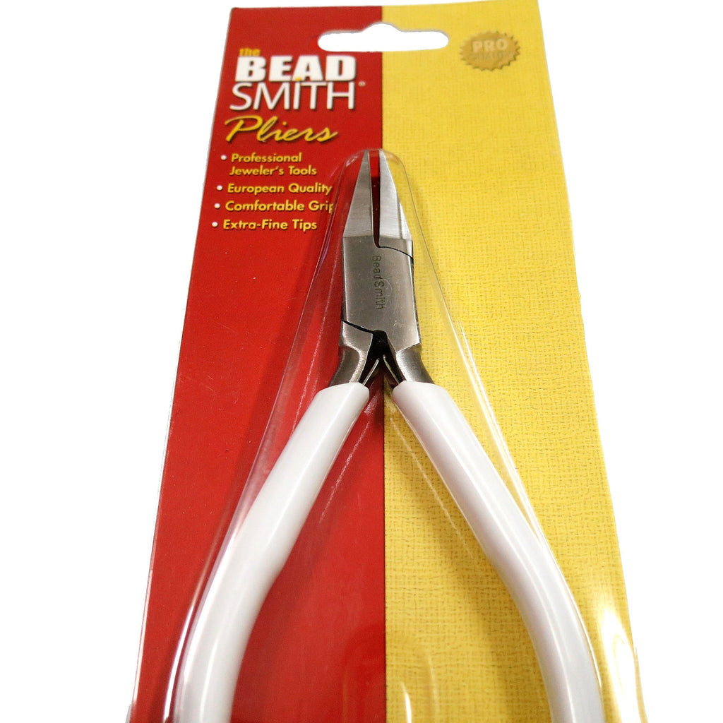 Flat-Nose Large Pliers Professionally Prepared for Jewelry Making PL316, Bead Smith, Length 130 mm (5.0 inch), Jewelry making  - 1 piece