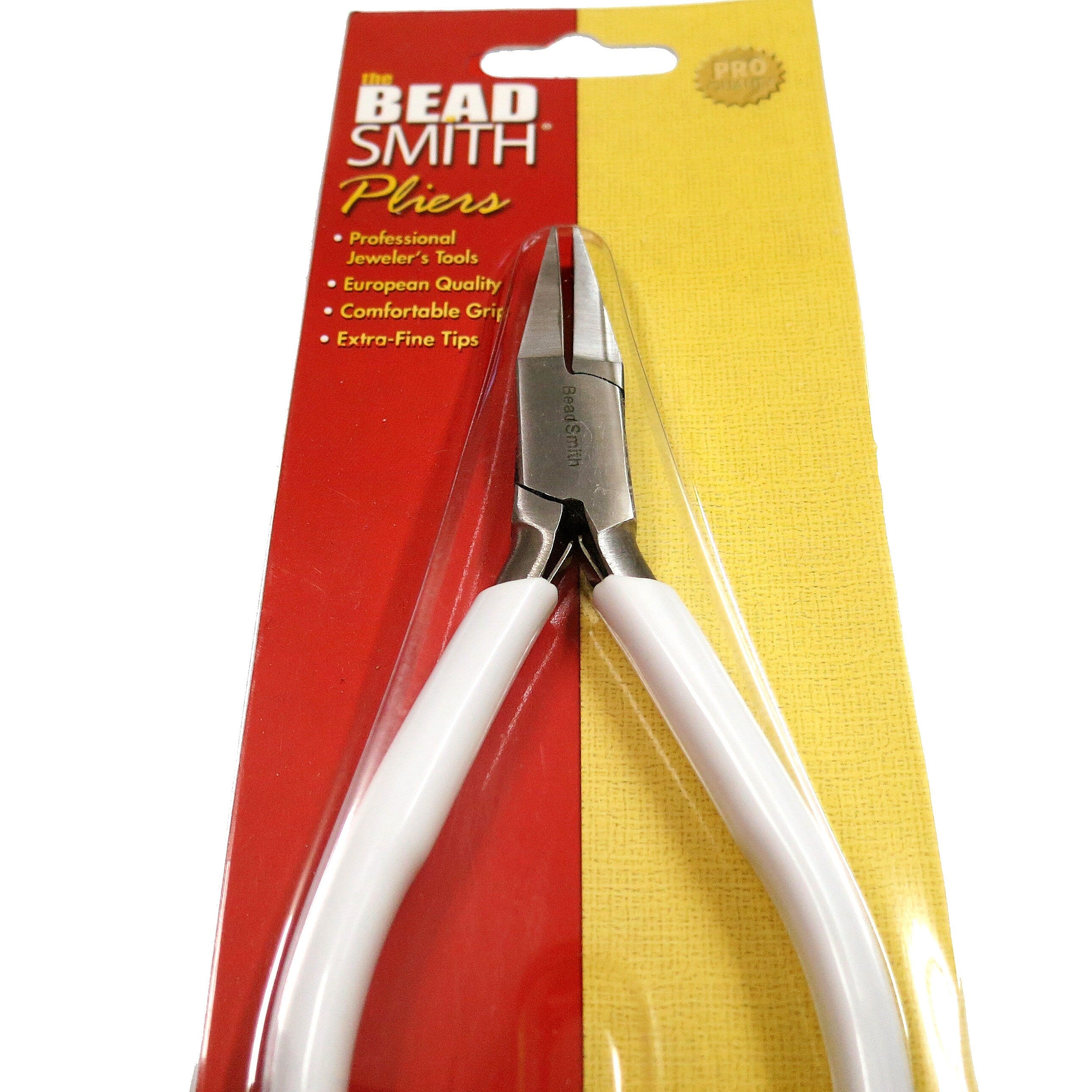 Flat-Nose Large Pliers Professionally Prepared for Jewelry Making PL316, Bead Smith, Length 130 mm (5.0 inch), Jewelry making  - 1 piece